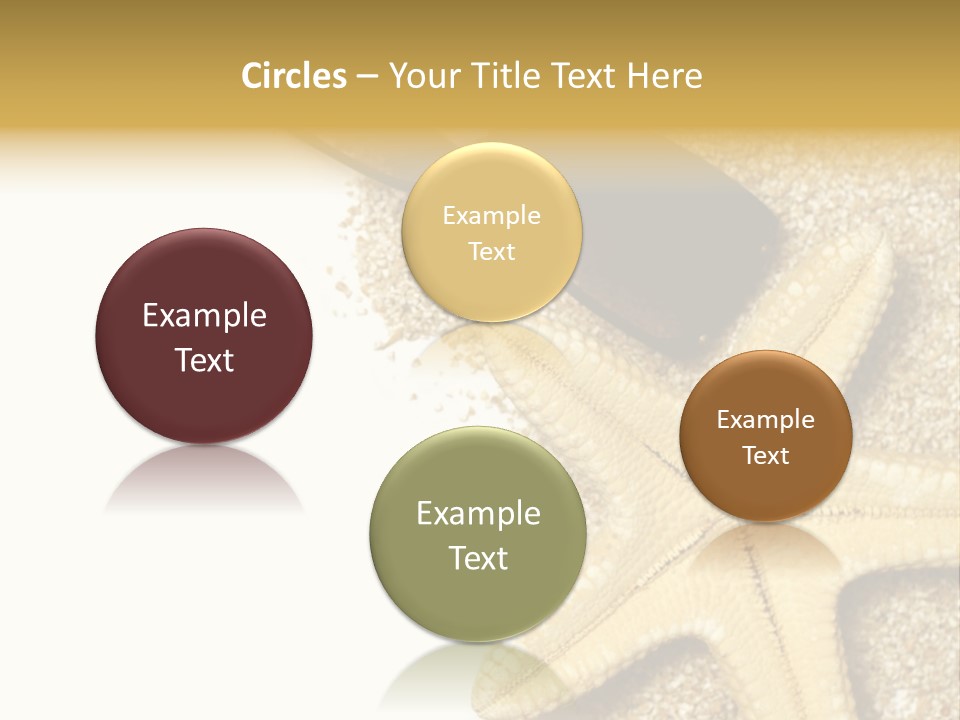 Beach Background Concept PowerPoint Template