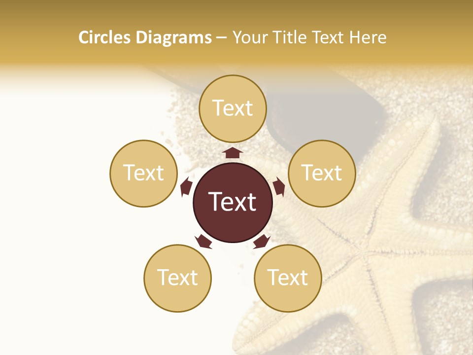 Beach Background Concept PowerPoint Template