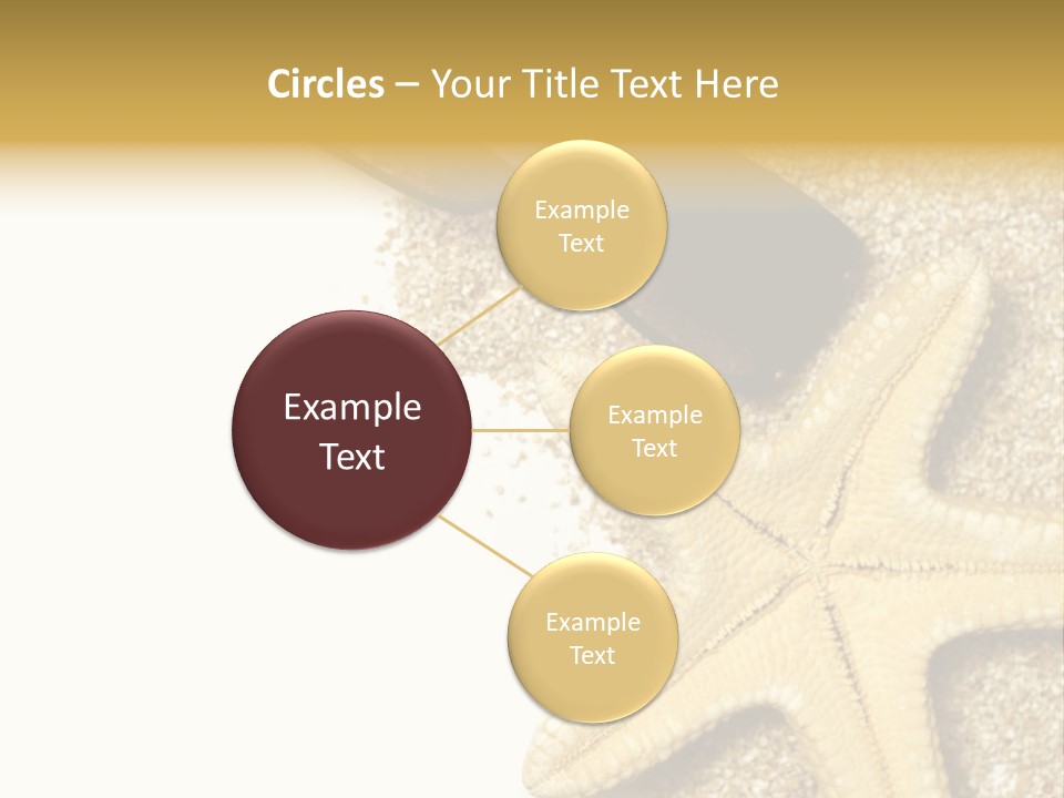 Beach Background Concept PowerPoint Template