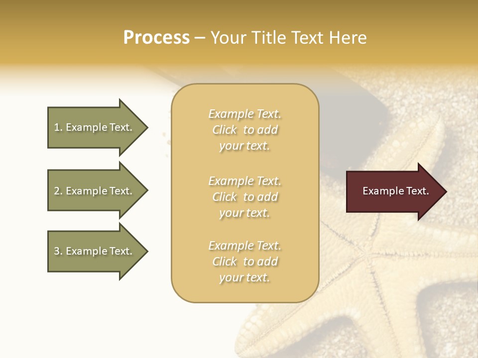 Beach Background Concept PowerPoint Template