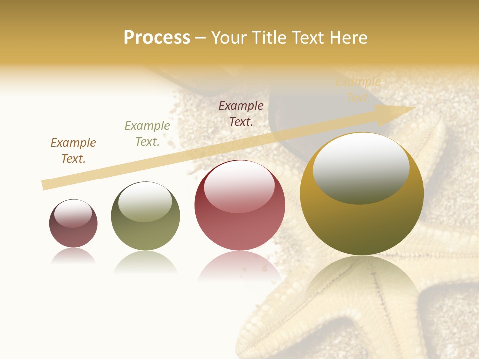 Beach Background Concept PowerPoint Template