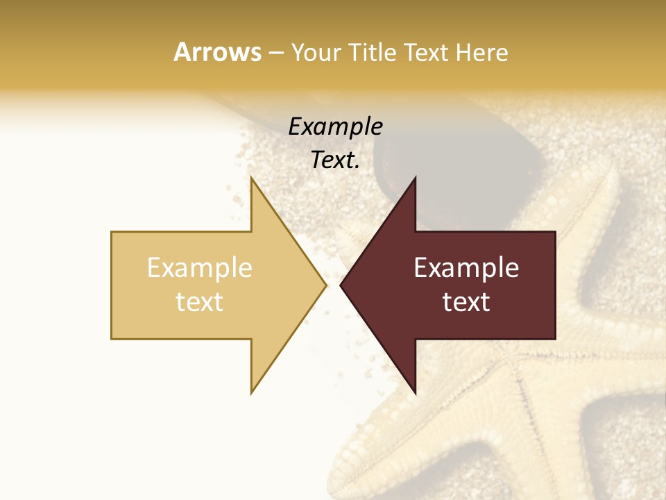 Beach Background Concept PowerPoint Template