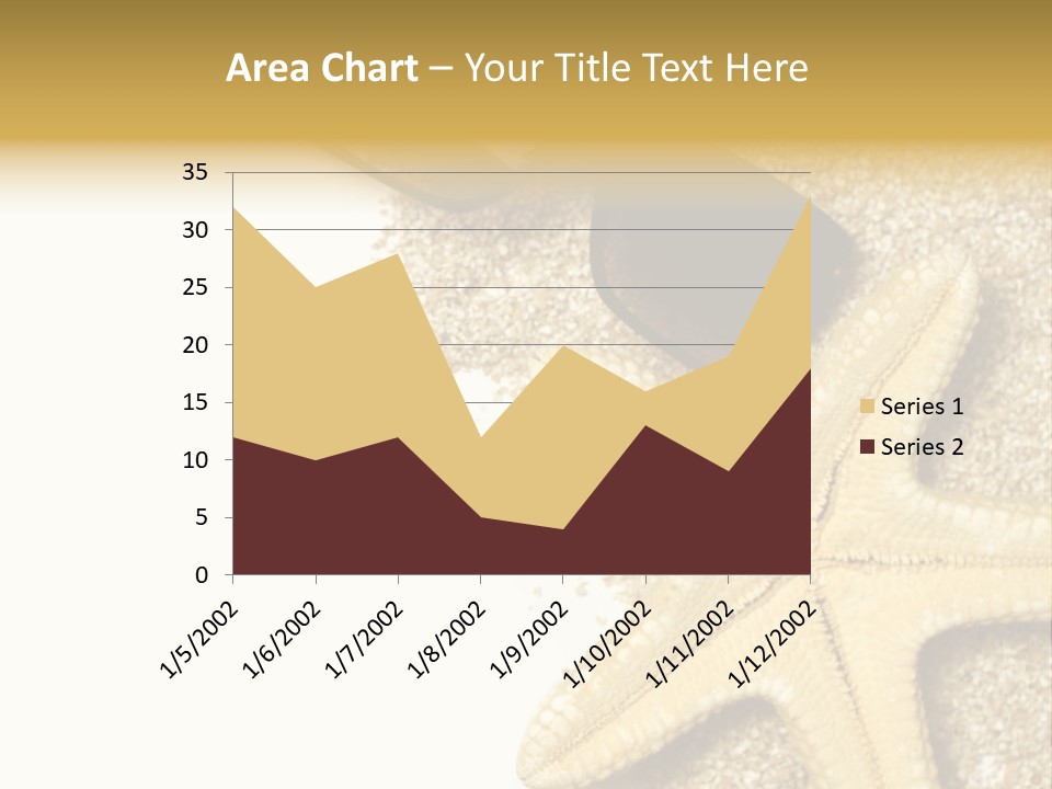 Beach Background Concept PowerPoint Template
