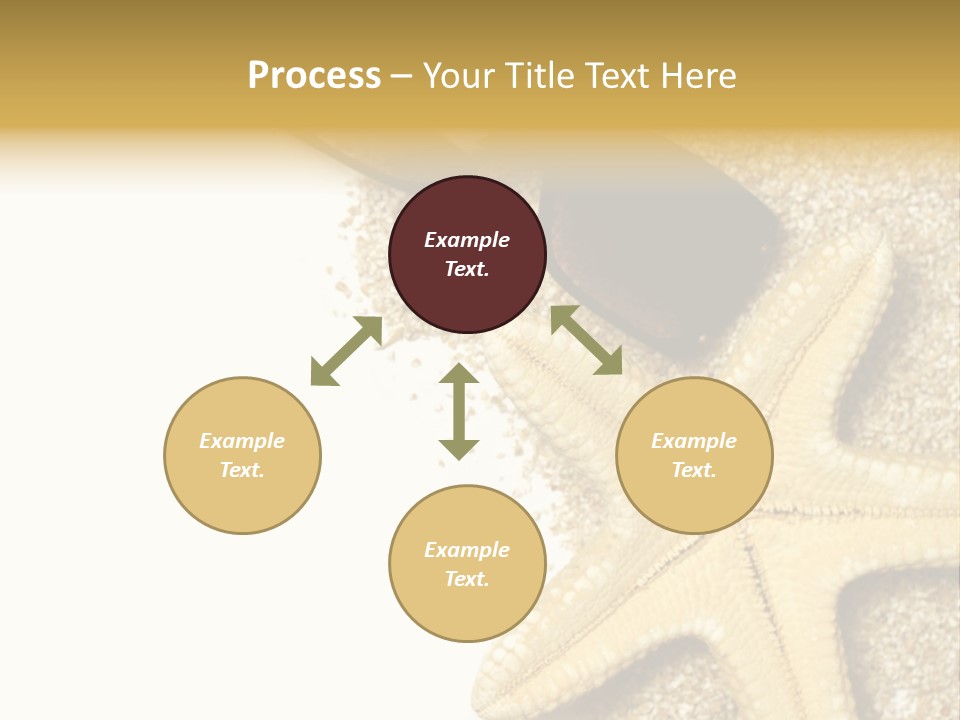 Beach Background Concept PowerPoint Template