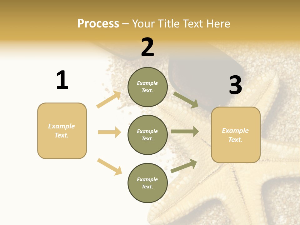 Beach Background Concept PowerPoint Template