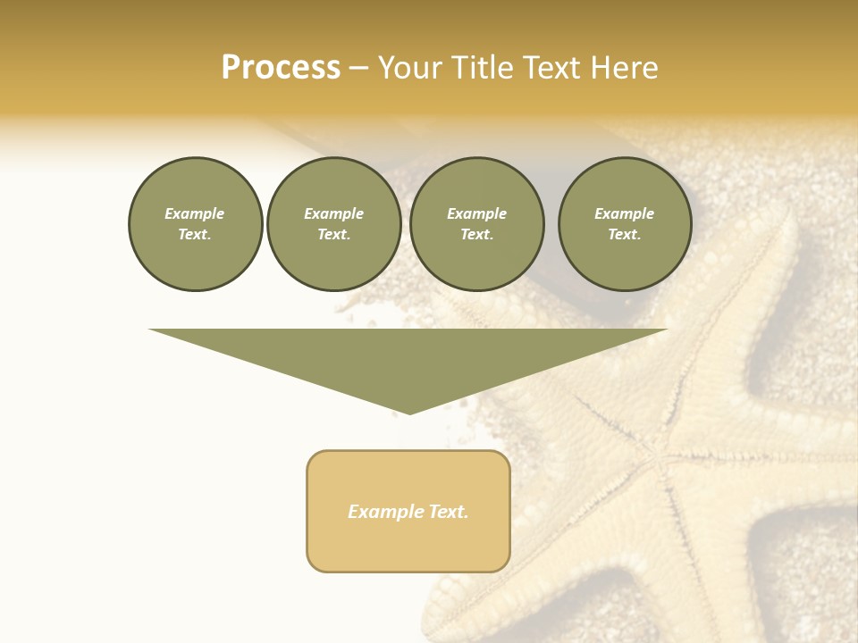 Beach Background Concept PowerPoint Template