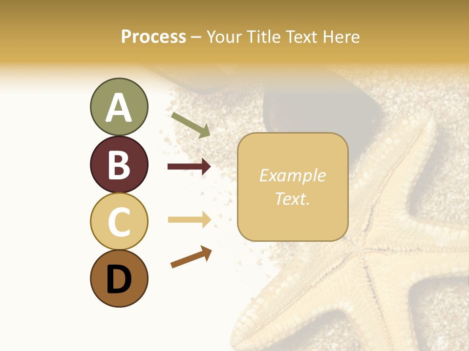 Beach Background Concept PowerPoint Template