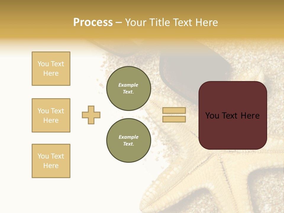 Beach Background Concept PowerPoint Template