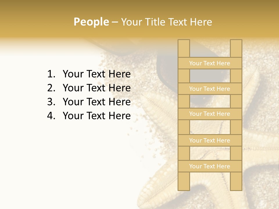 Beach Background Concept PowerPoint Template