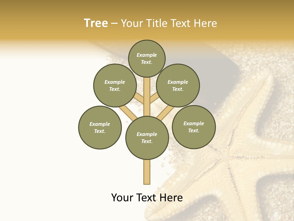 Beach Background Concept PowerPoint Template