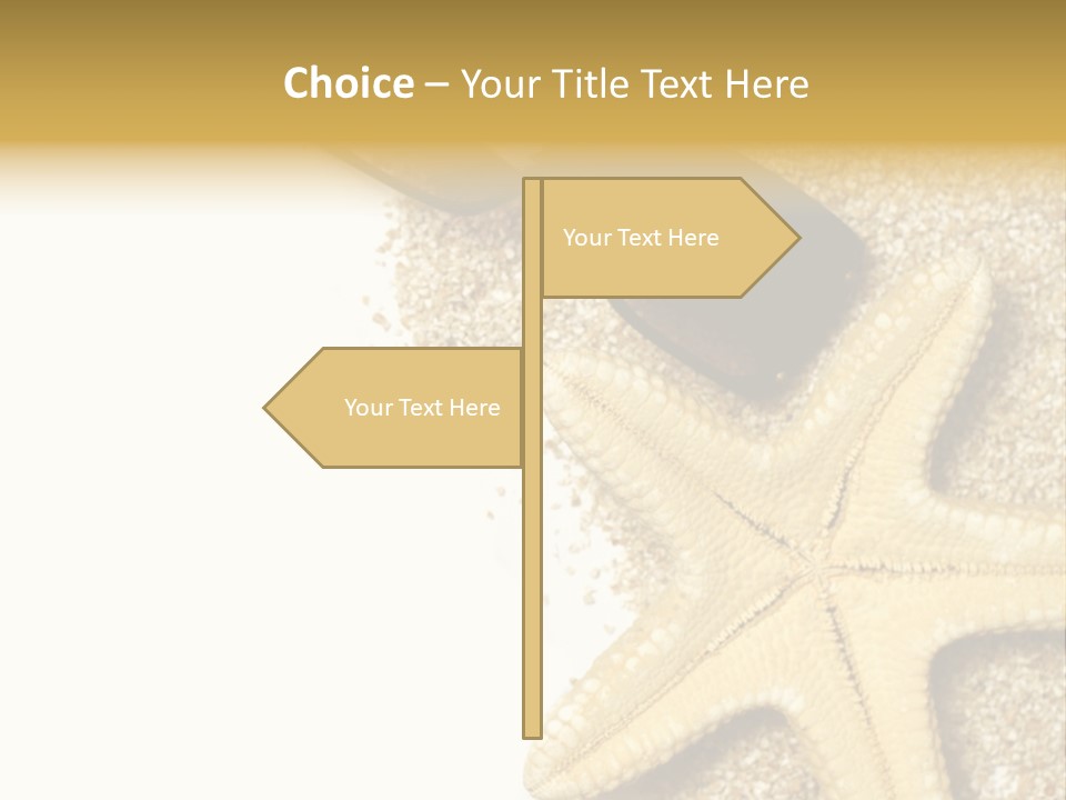 Beach Background Concept PowerPoint Template