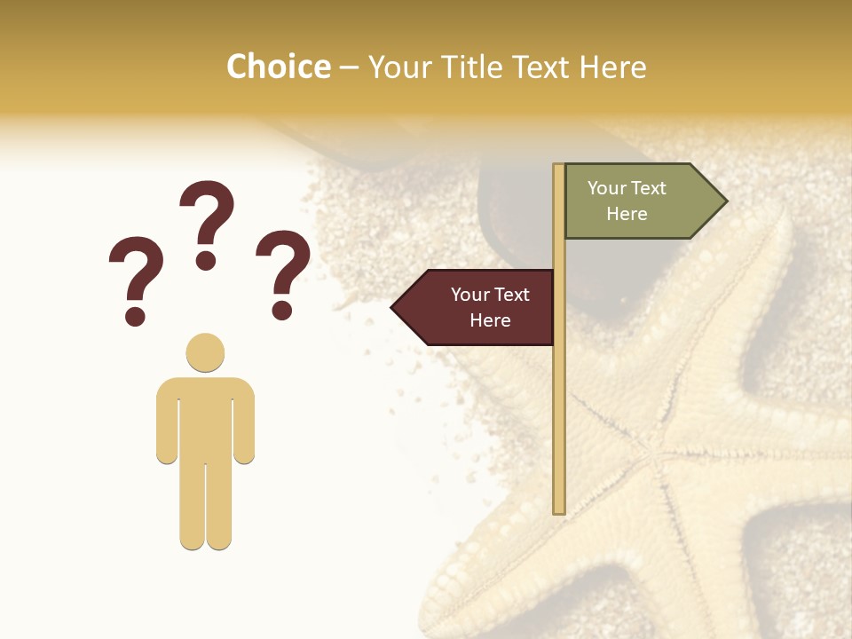 Beach Background Concept PowerPoint Template