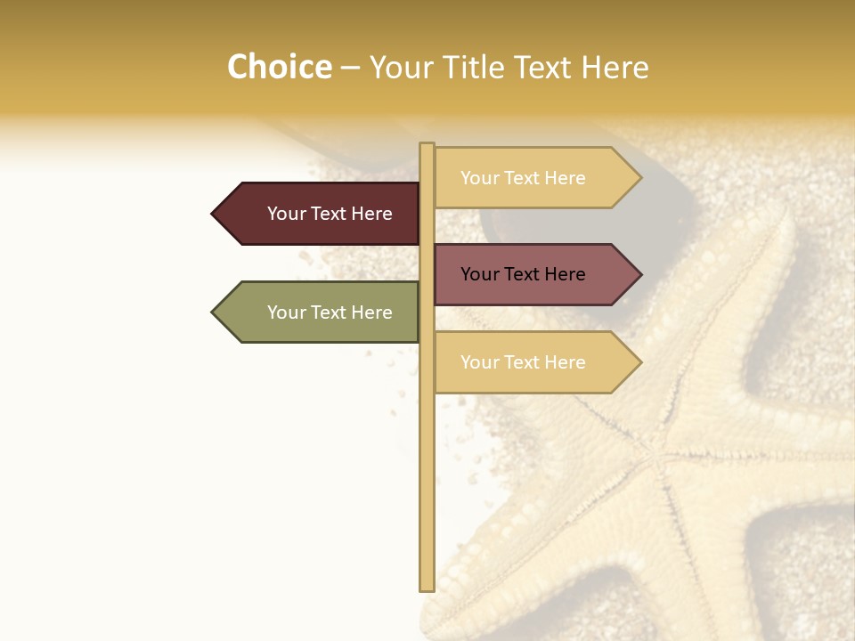 Beach Background Concept PowerPoint Template