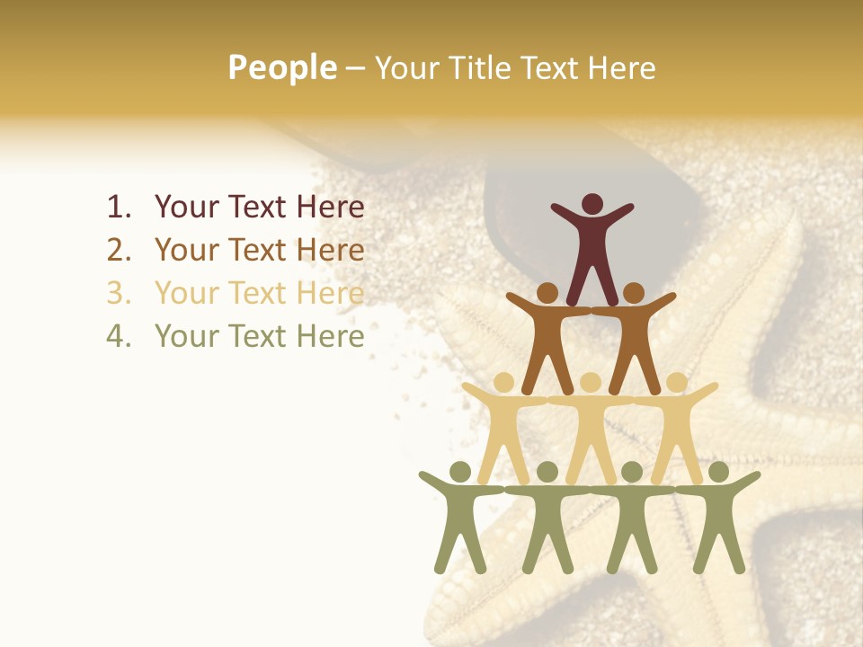 Beach Background Concept PowerPoint Template