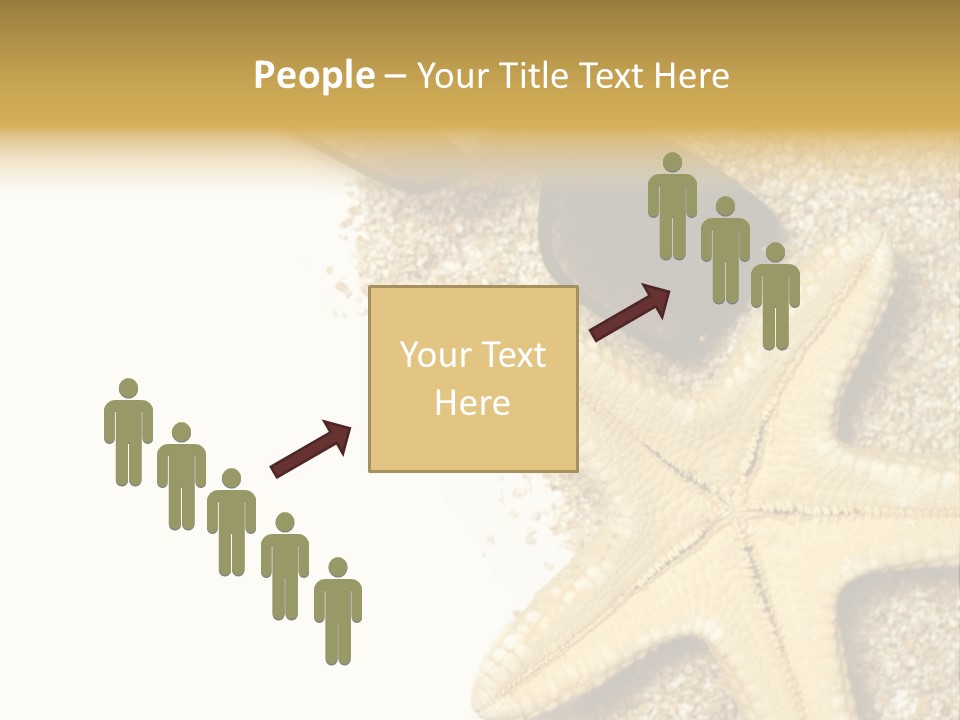 Beach Background Concept PowerPoint Template