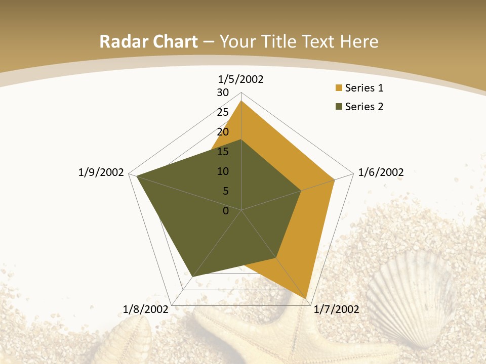 Seashell Isolated Holidays PowerPoint Template