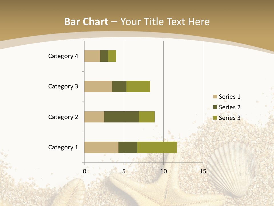 Seashell Isolated Holidays PowerPoint Template