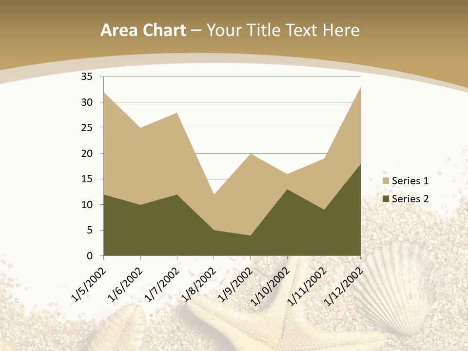 Seashell Isolated Holidays PowerPoint Template