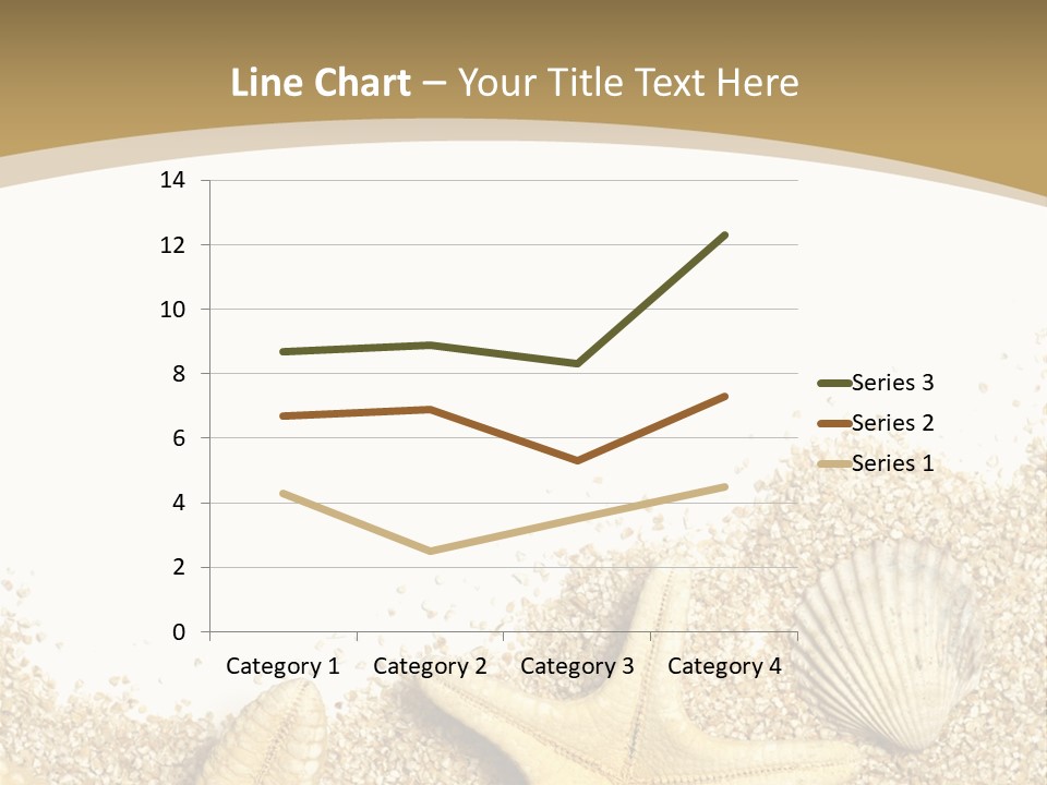 Seashell Isolated Holidays PowerPoint Template
