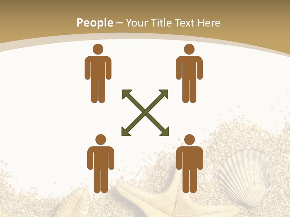 Seashell Isolated Holidays PowerPoint Template