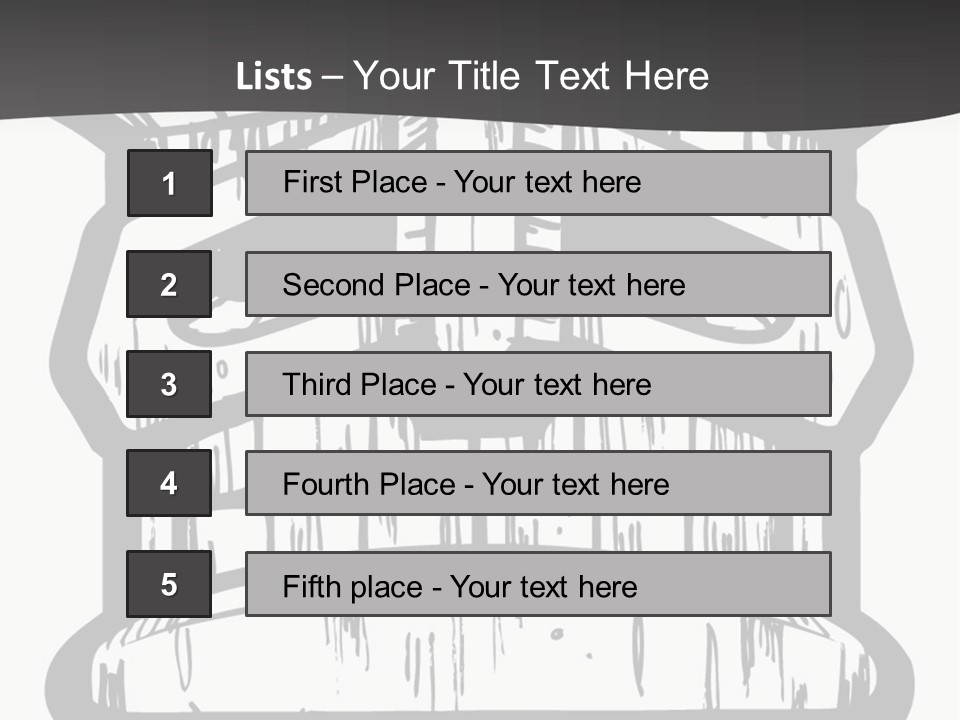 Statue Clipart Idol PowerPoint Template
