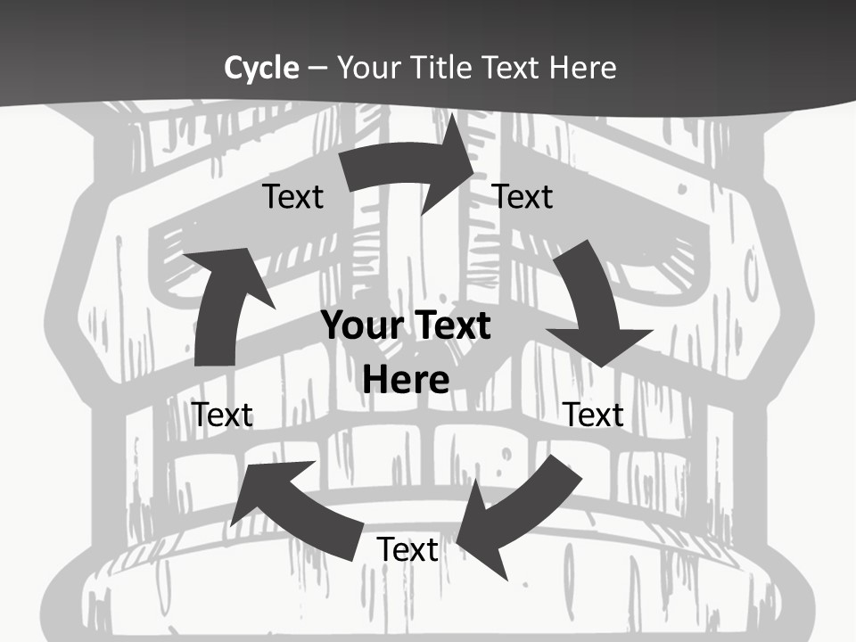 Statue Clipart Idol PowerPoint Template