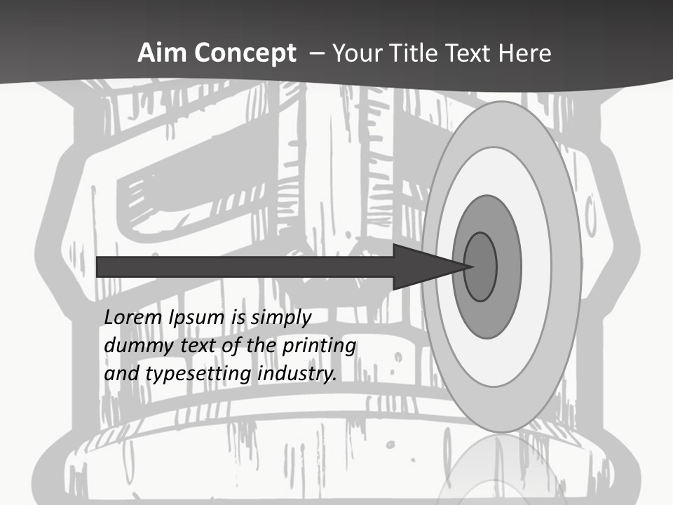 Statue Clipart Idol PowerPoint Template