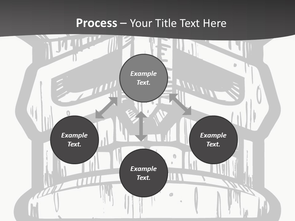 Statue Clipart Idol PowerPoint Template