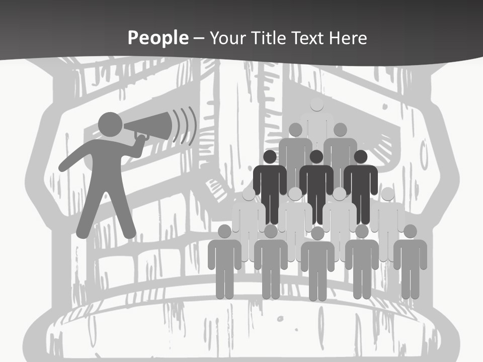 Statue Clipart Idol PowerPoint Template