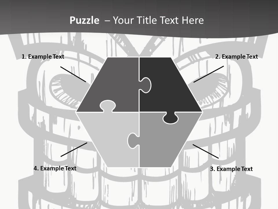 Vector Wood Tiki PowerPoint Template