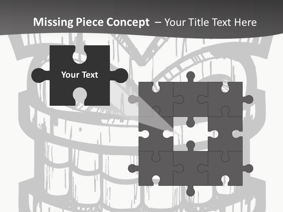 Vector Wood Tiki PowerPoint Template