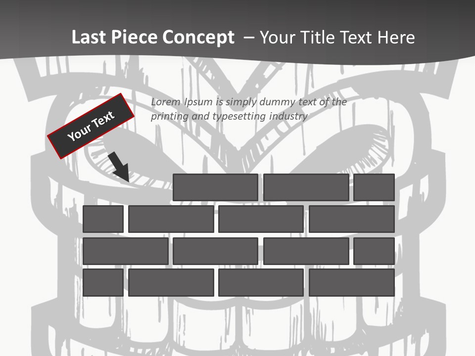 Vector Wood Tiki PowerPoint Template