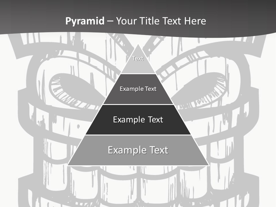 Vector Wood Tiki PowerPoint Template