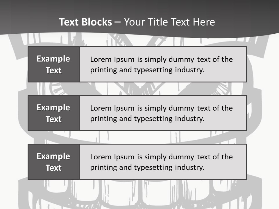 Vector Wood Tiki PowerPoint Template
