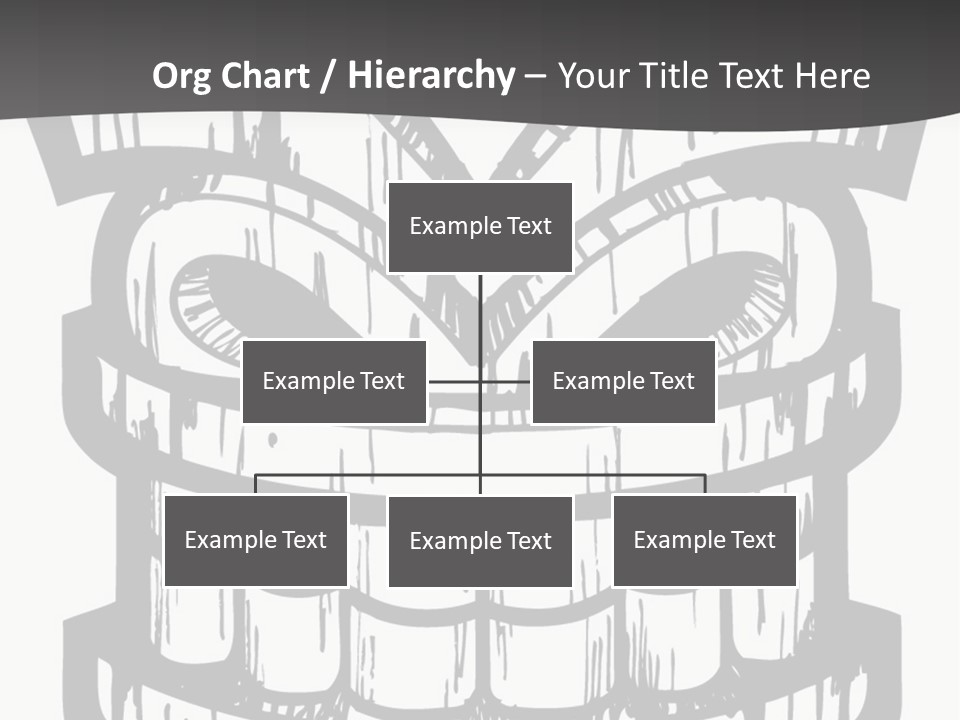 Vector Wood Tiki PowerPoint Template