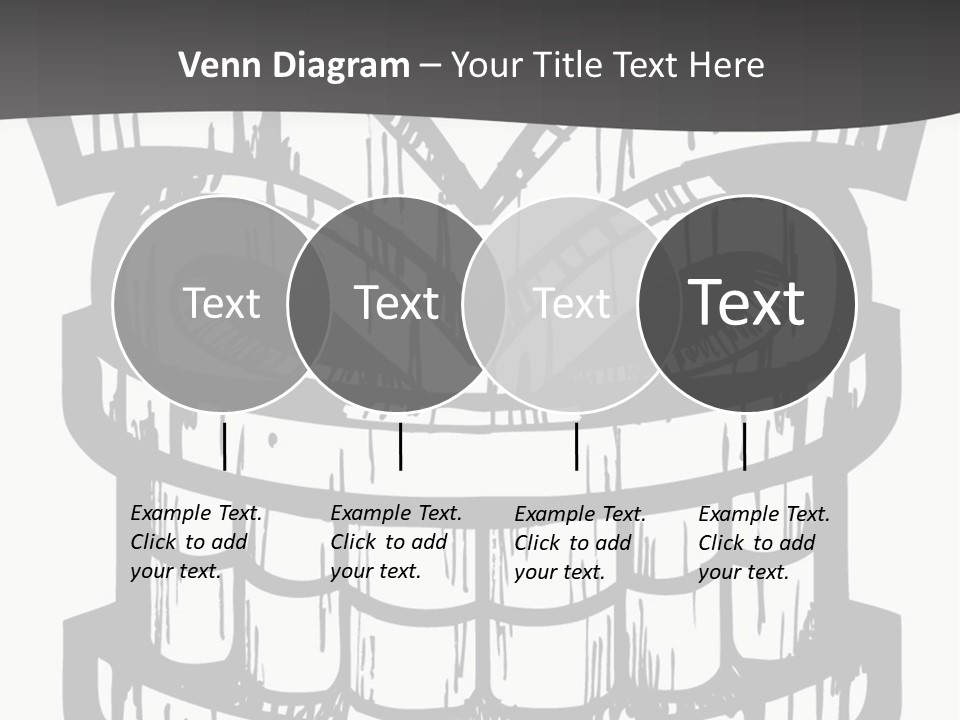 Vector Wood Tiki PowerPoint Template