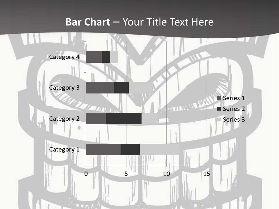 Vector Wood Tiki PowerPoint Template