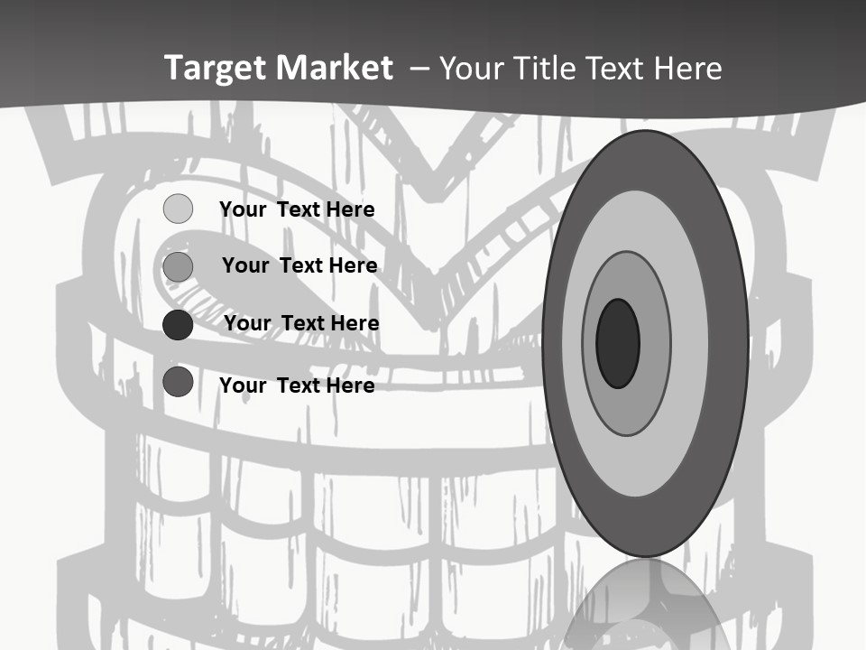 Vector Wood Tiki PowerPoint Template