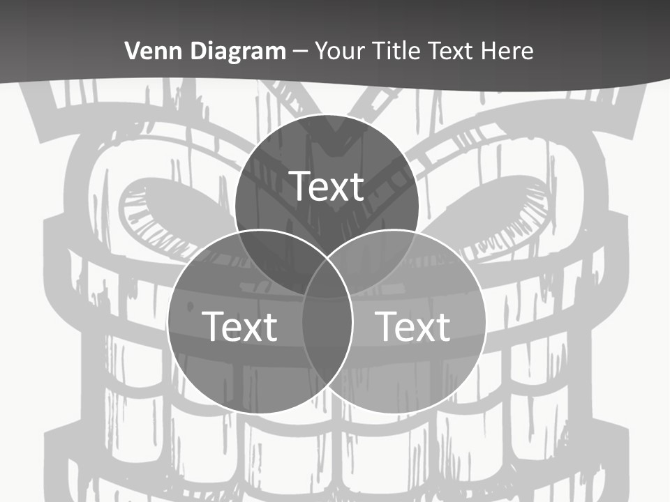 Vector Wood Tiki PowerPoint Template