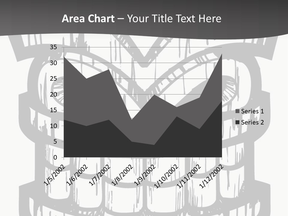 Vector Wood Tiki PowerPoint Template