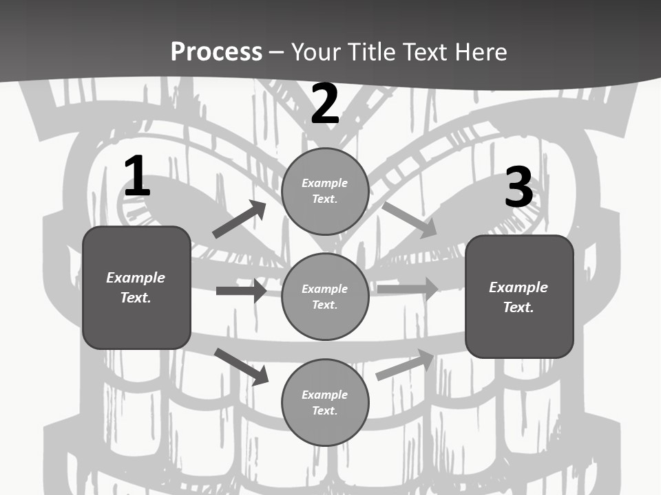 Vector Wood Tiki PowerPoint Template