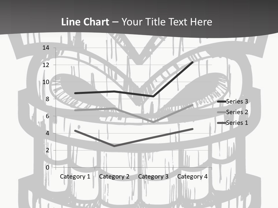 Vector Wood Tiki PowerPoint Template