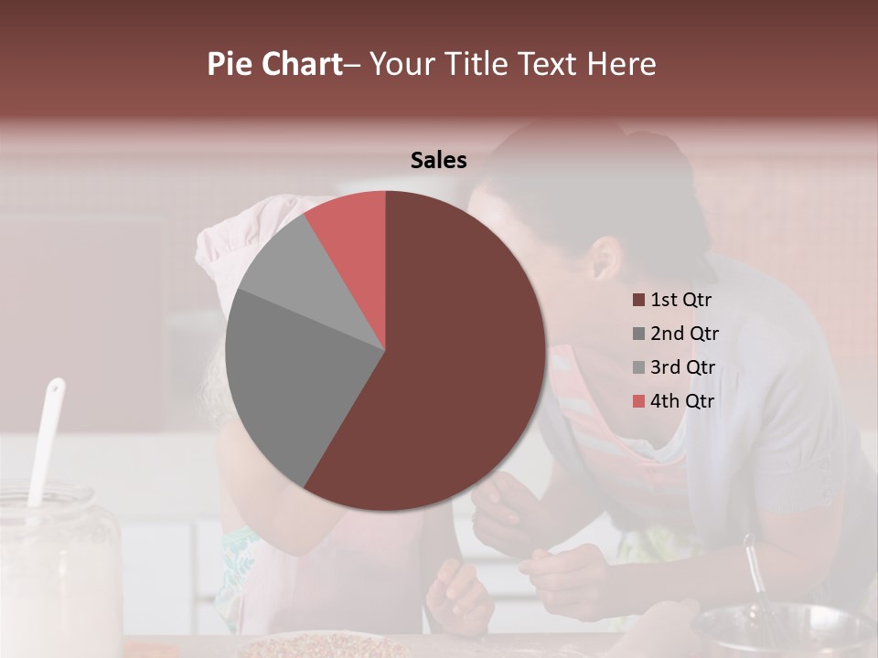 Kitchen Caucasian Activity PowerPoint Template