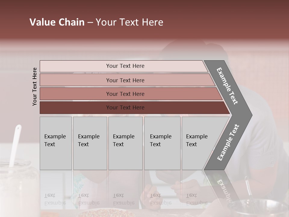 Kitchen Caucasian Activity PowerPoint Template
