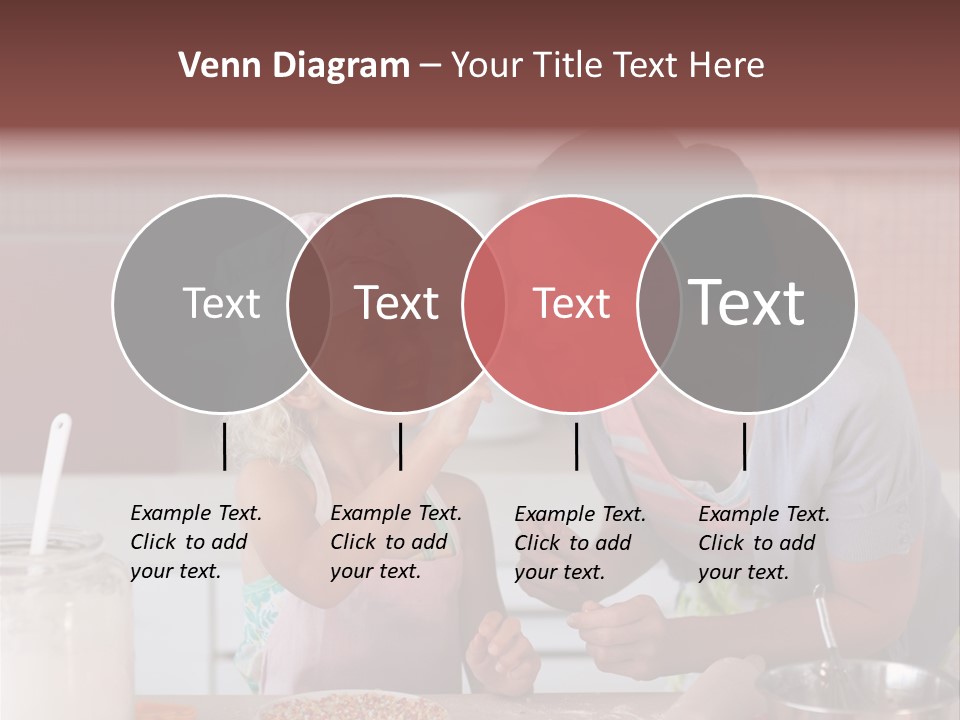 Kitchen Caucasian Activity PowerPoint Template