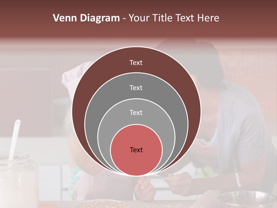 Kitchen Caucasian Activity PowerPoint Template