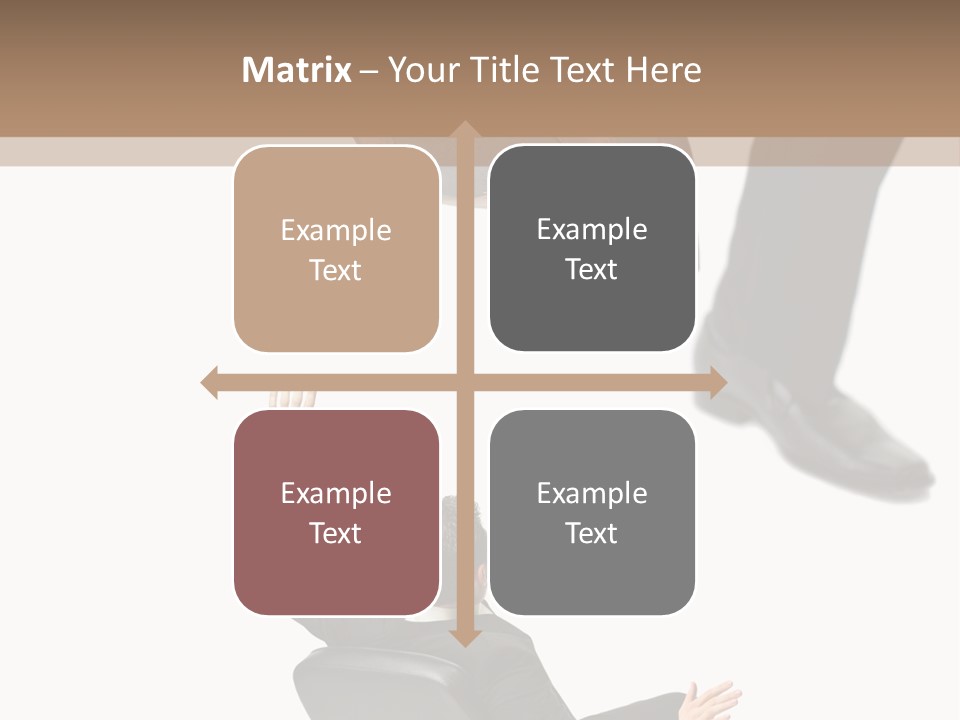 Competitive Isolated Scared PowerPoint Template