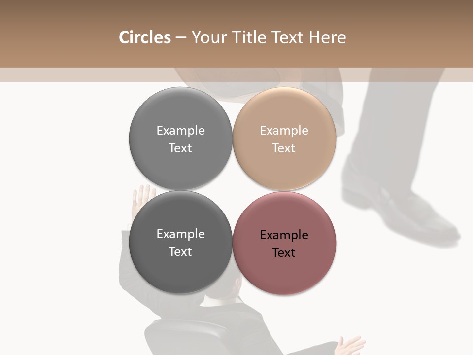 Competitive Isolated Scared PowerPoint Template