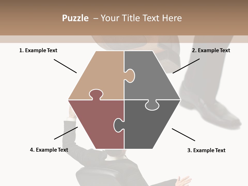 Competitive Isolated Scared PowerPoint Template