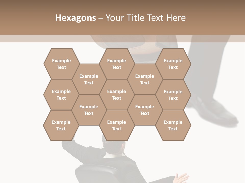 Competitive Isolated Scared PowerPoint Template